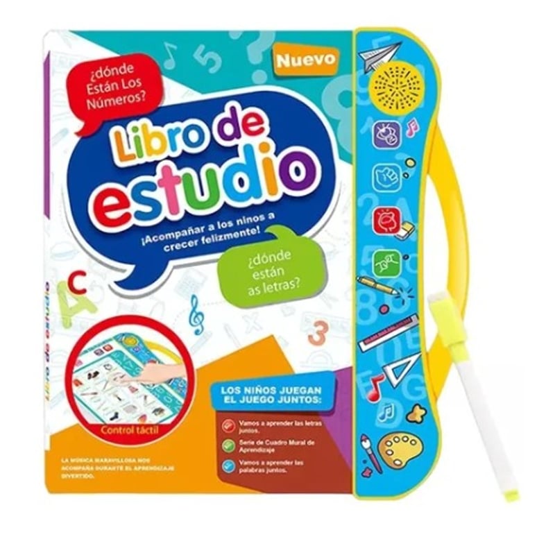 Libro Interactivo Bilingüe – Aprende Jugando en Inglés y Español